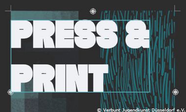 Grafik mit dem Text Press & Print 