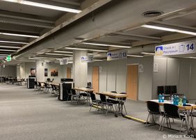 "Info-Point Ukraine" am Bertha-von-Suttner-Platz