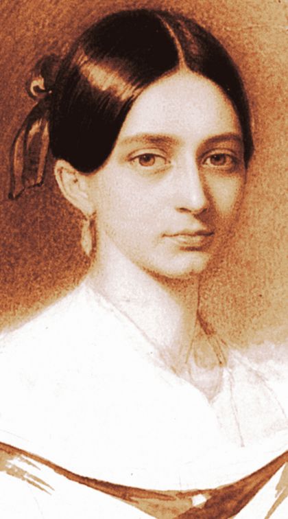 Portrait von Clara Schumann