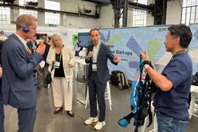 Jetro Stand auf dem Future Tech Fest © Wirtschaftsförderung Düsseldorf, Michael Lübke 