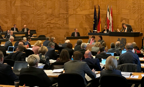 Der Rat der Landeshauptstadt Düsseldorf verabschiedete in seiner Sitzung am 19. Dezember den Haushalt 2020; Foto: Mester