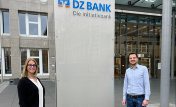 Engagiert sich in Sachen Nachhaltigkeit - das ÖKOPROFIT-Team der DZ BANK AG Düsseldorf © DZ Bank AG Düsseldorf