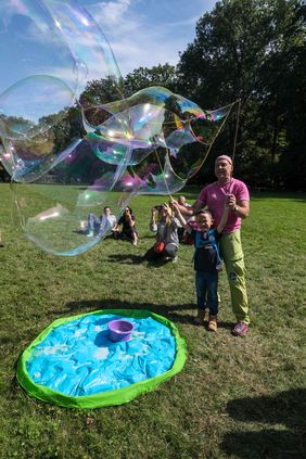 Impressionen vom Wildparkfest. Foto: M. Gstettenbauer