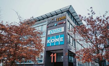 Das Firmengebäude © Printcom GmbH