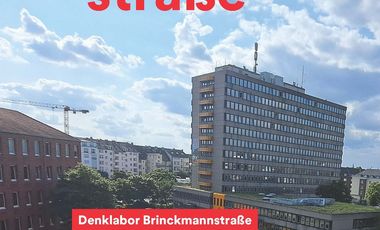 Flyer Zukunft Brinckmannstraße, © Landeshauptstadt Düsseldorf