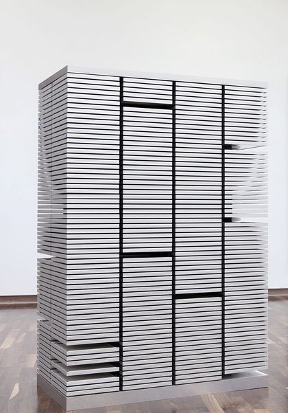 Jörg Sasse, Speicher IV, 2015; Ausstellungsansicht Kunsthalle Bielefeld 2015
