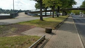 Fußgängerbrücke Nordpark, Foto: Amt für Verkehrsmanagement