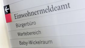 Symbolbild Amt für Einwohnerwesen/ Bürgerbüro; Foto: Lammert