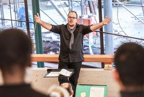 Der Chor mit Comenianern der 5. bis 7. Schuljahre; Foto: Zanin