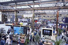 Von Freitag, 20., Sonntag, 22. März 2026, ist die Landeshauptstadt Düsseldorf Gastgeberin der internationalen Fahrradmesse Cyclingworld Europe. Die Stadtverwaltung ist dabei gleich mehrfach vertreten. Foto: Cyclingworld Europe, Tobias Seidel