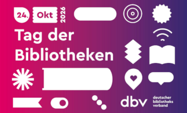 Buntes Logo für den Tag der Bibliotheken 2026