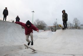 Skatepark Eller. Foto: Uwe Schaffmeister