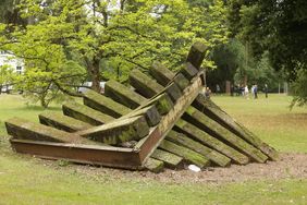 Blick in den Internationalen Skulpturenpark: Hier Kenneth Capps' Werk "Attic"; Foto: David Young