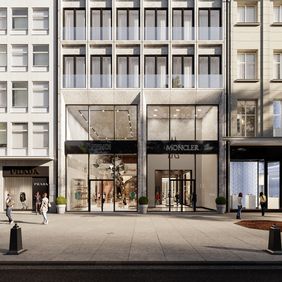 Kö 36 – 1. Gebäude des Königsallee Ensembles. Grafik: Centrum Holding Deutschland GmbH & Co.KG