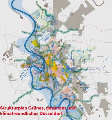 Strukturplan grünes, gesundes und klimafreundliches Düsseldorf
