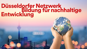Banner Düsseldorfer Netzwerk "Bildung für nachhaltige Entwicklung" (BNE)