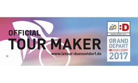 Motiv des "Tour Maker"-Aufklebers. Copyright: Landeshauptstadt Düsseldorf