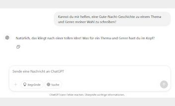 Beispiel ChatGPT