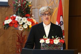 Wim Wenders bei seiner Laudatio im Rahmen der Heine-Preis-Verleihung