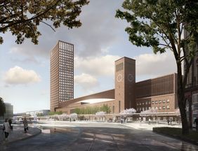 Überarbeitete Siegerentwürfe Hochbau Konrad-Adenauer-Platz. Grafik: DB Station&Service