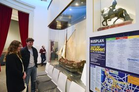 Im SchifffahrtMuseum erlebten die Gäste nautische Themen hautnah. Foto: van Offern