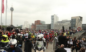 Etappe 2 / 2nd stage / 2ème étape. (C) Landeshauptstadt Düsseldorf, David Young