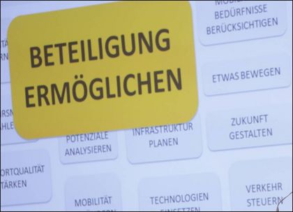 Planungswerkstatt für Bürgerinnen und Bürger zum 2. Bauabschnitt der U81 am 30.-31.01.2021 © Stadt Düsseldorf