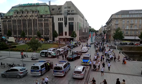 Polizei und Ordnungsamt verstärken ihre gemeinsamen Maßnahmen gegen Autoposer. Foto: Polizei Düsseldorf