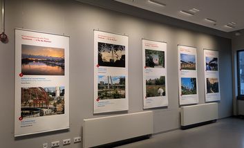 Ausstellung in der Zentralbibliothek am KAP 1