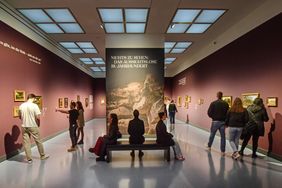  Im Kunstpalast waren zwei attraktive Wechselausstellungen zu besichtigen. Foto: van Offern