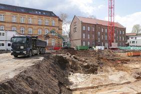 Das Investitionsvolumen der Landeshauptstadt Düsseldorf beläuft sich an der Heerstraße 18 auf rund 24,9 Millionen Euro. Foto: Ingo Lammert