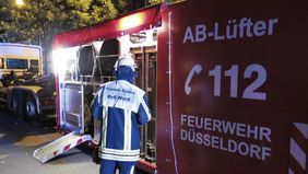 Abrollbehälter "Lüfter" in Duisburg