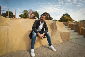 Matthias Hähnel, freiraumplus, plante die Anlage unter anderem mit künstlichen Felsformationen, um die vertikalen Ebenen miteinander zu verbinden. Foto: David Young