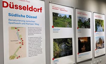 Ausstellung in der Zentralbibliothek am KAP 1