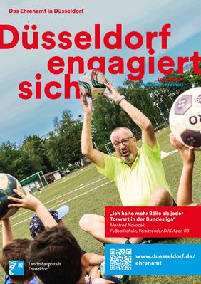 Ehrenamtskampagne der Landeshauptstadt Düsseldorf: Manfred Novacek - DJK Sportverein Agon 08 e.V.