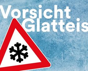 Vorsicht: Glatteisgefahr am Montagmorgen, 12. Januar