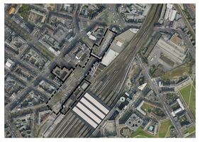 Luftbild Konrad-Adenauer-Platz