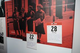 Verwoben und verknüpft mit der allgemeinen Reichsgeschichte stellt die Ausstellung die Geschehnisse in Düsseldorf in den Mittelpunkt
