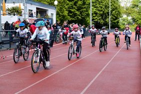 Petit Départ 2019 in Oberkassel; Foto: Uwe Schaffmeister