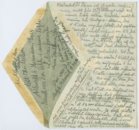 Teil des Nachlasses sind auch zahlreiche Schriftstücke von Leo Statz, etwa sein letzter, am Tag der Hinrichtung (1. November 1943) fertiggestellter Abschiedsbrief; Foto: Stadtarchiv Düsseldorf